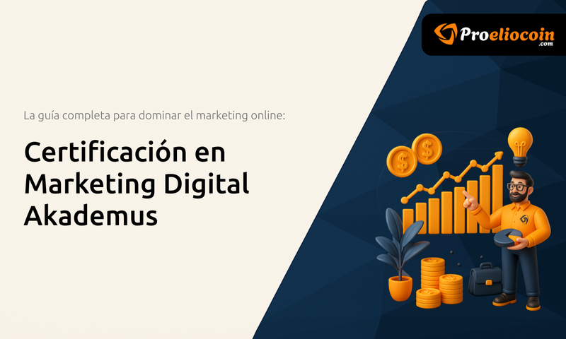 Certificación en Marketing Digital Akademus: La guía completa para dominar el marketing online