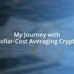 My Journey with Dollar-Cost Averaging Crypto